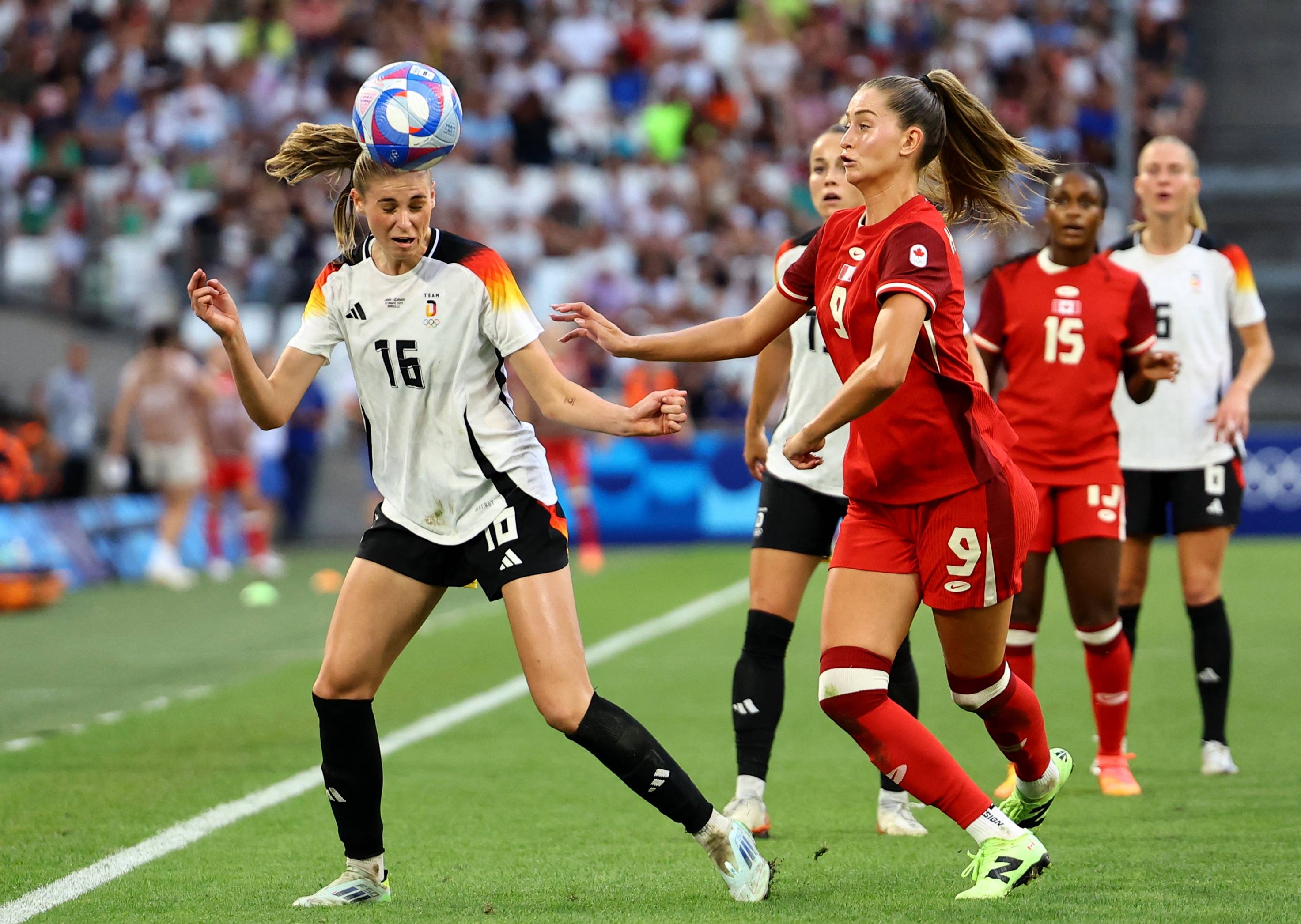 奥运女足西班牙3-0德国。夺得铜牌？女足世界杯得主守住遮羞布。