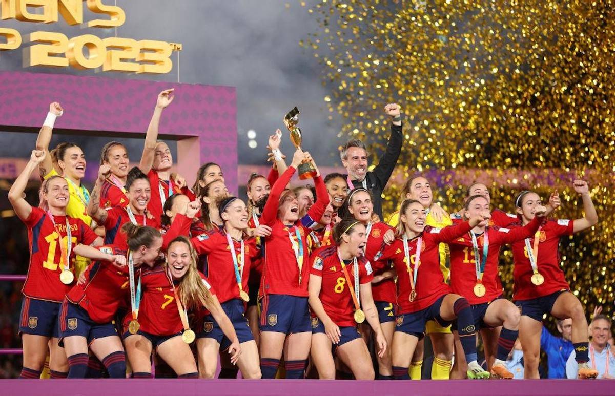 奥运女足西班牙3-0德国。夺得铜牌？女足世界杯得主守住遮羞布。