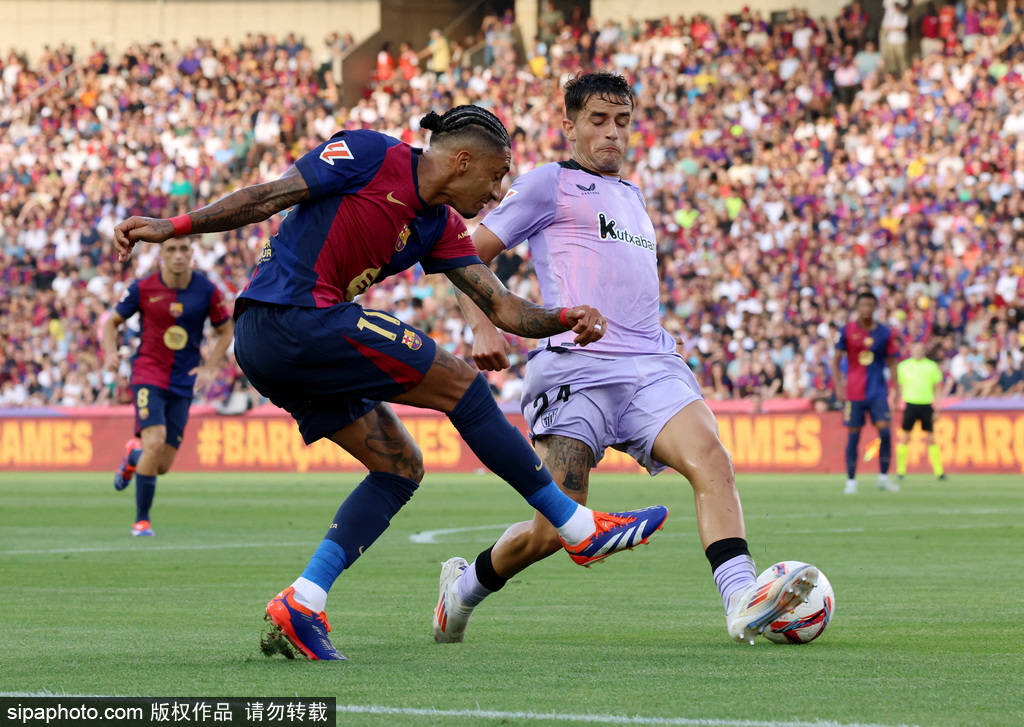西甲-亚马尔世界波莱万连场破门 巴萨2-1毕尔巴鄂