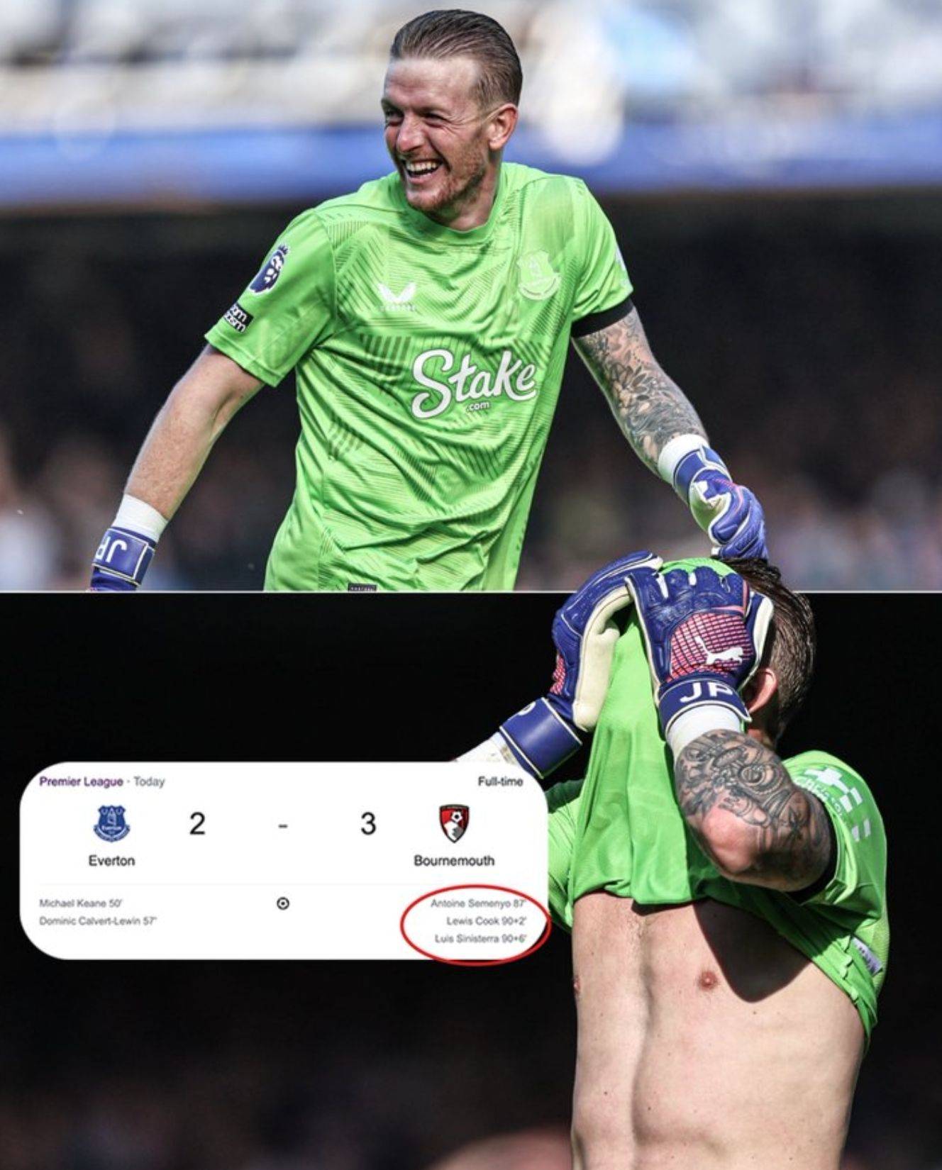 英超最惨队：87分钟还2-0，随后9分钟丢3球！3轮净胜球-8，垫底！
